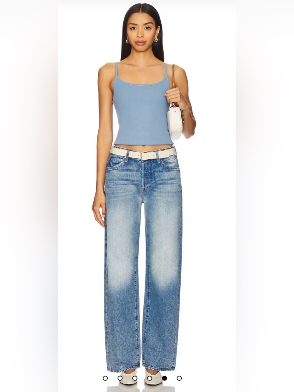 Mother The Dodger Button Sneak Jeans in Wipeout size 27